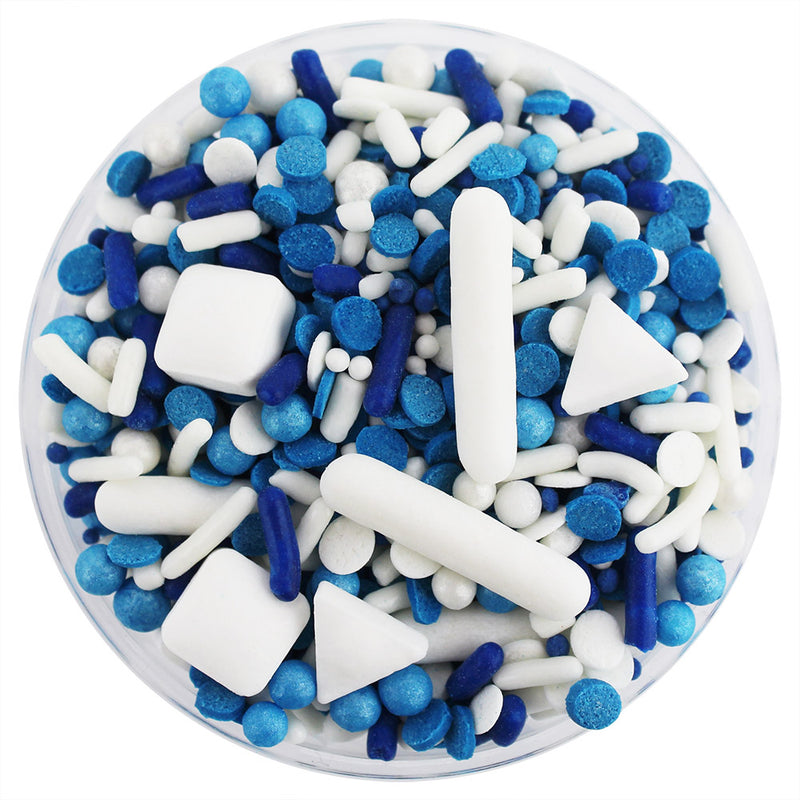 Royal Blue & White Team Spirit Sprinkle Blend – Layer Cake Shop