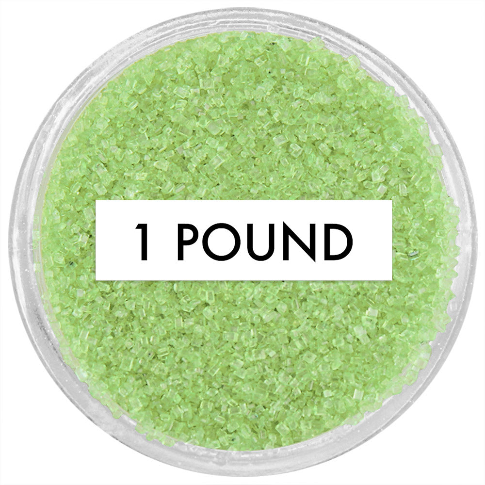 Light Sage Green Sanding Sugar 1 LB