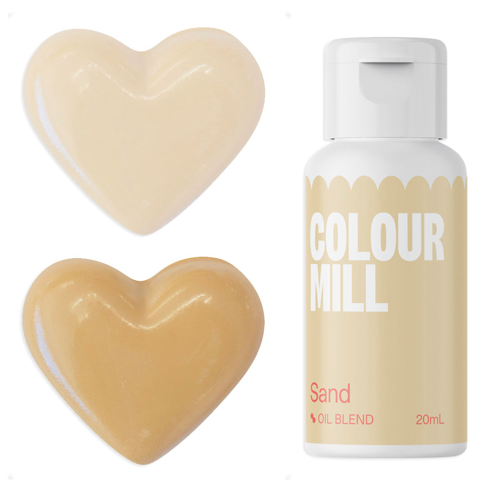 Sand Colour Mill Oil Based Food Coloring