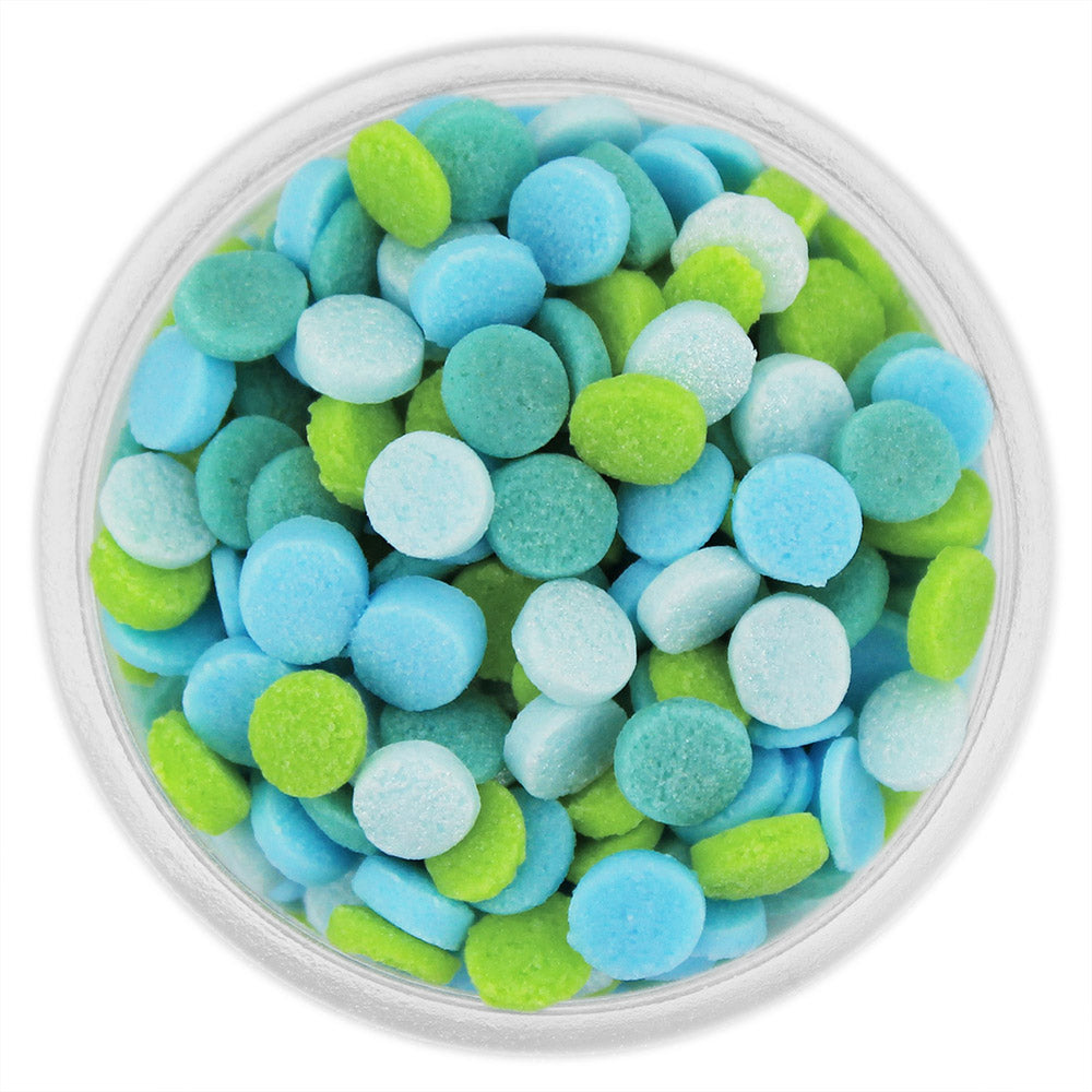 Sea Glass Confetti Dot Sprinkles