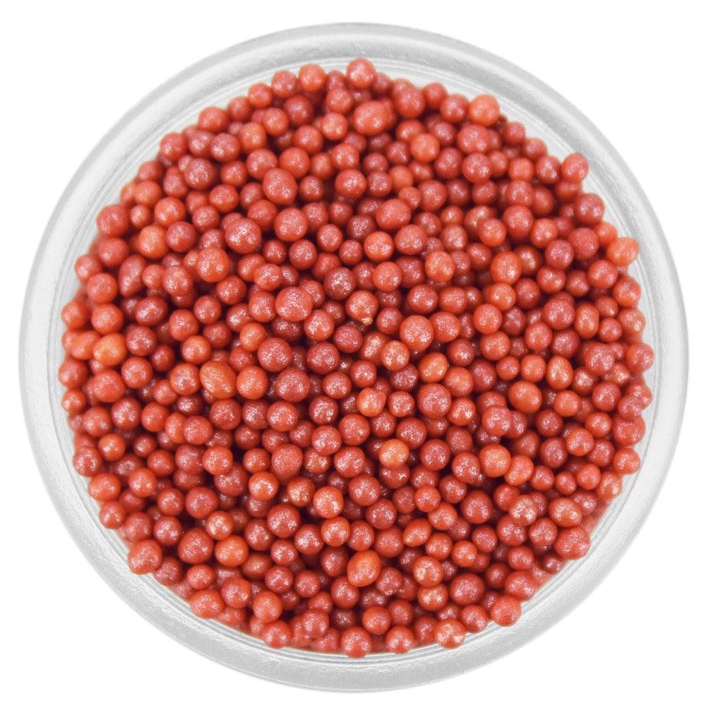 Pearly Cinnamon Red Nonpareils