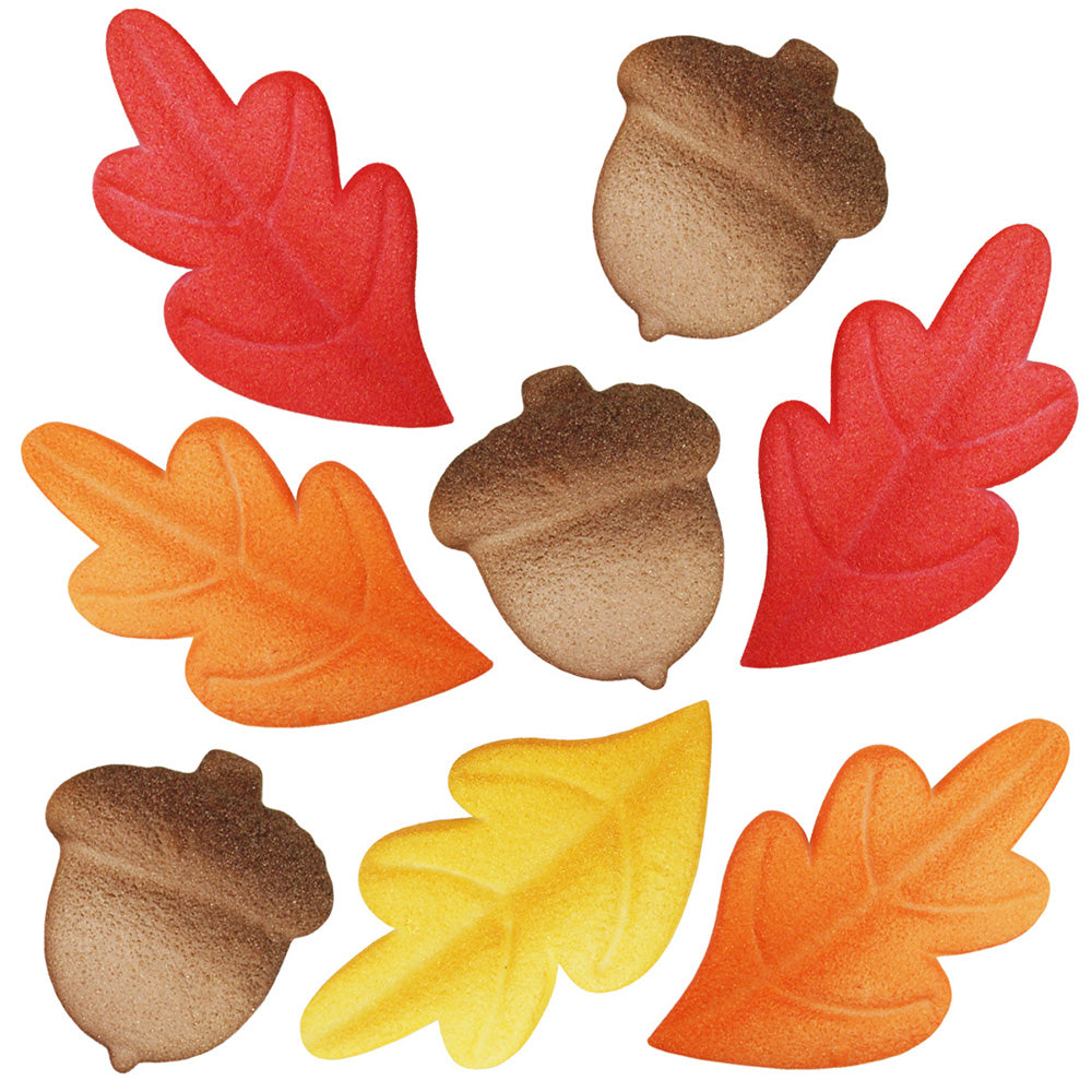Shimmer Oak Leaf & Acorn Sugars