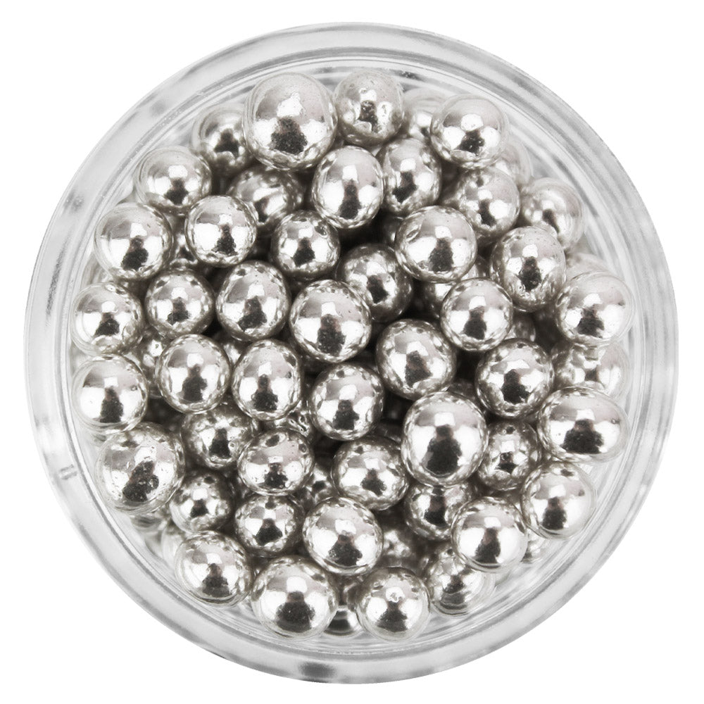 Silver Dragees 4MM