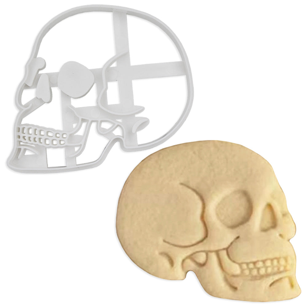 Skull Embossing Cookie Cutter