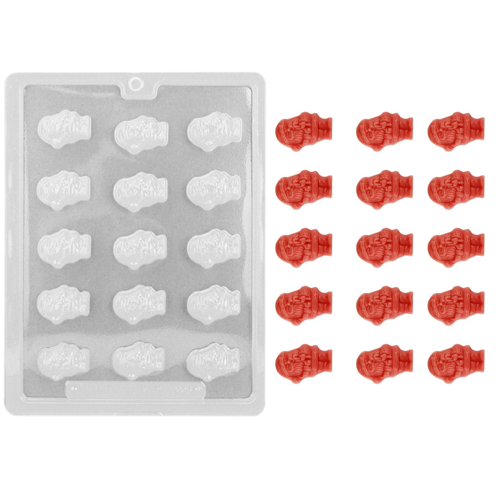 Small Santa Chocolate Mold