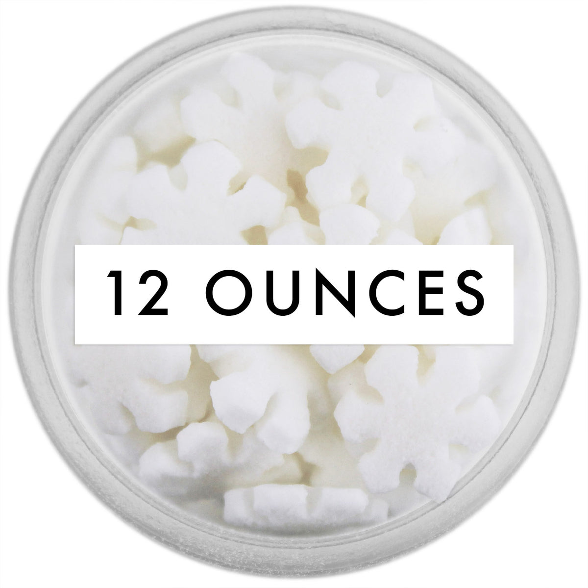 Snowflake Sprinkles 12 OZ