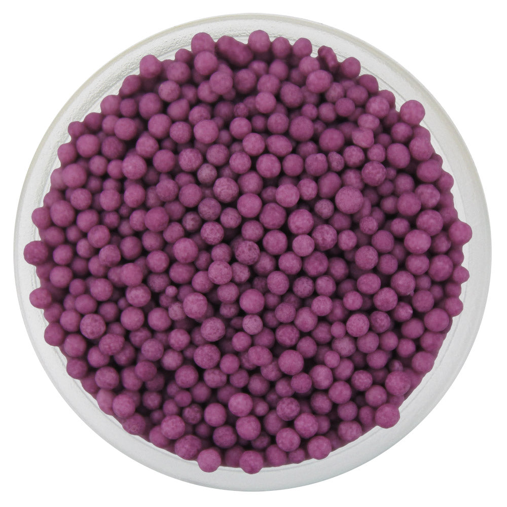 Soft Eggplant Purple Nonpareils