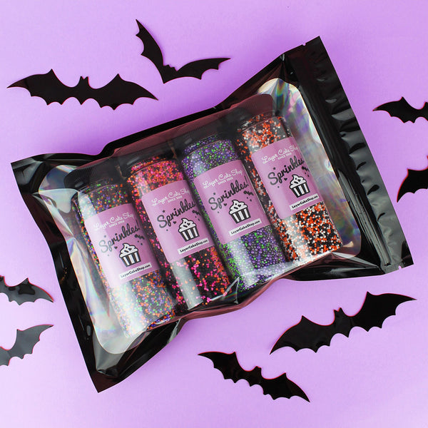 Spooky Halloween Nonpareils Sprinkle Set