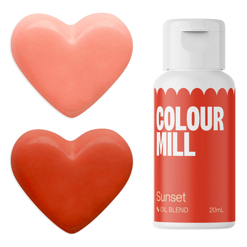 Sunset Colour Mill Oil Based Food Coloring