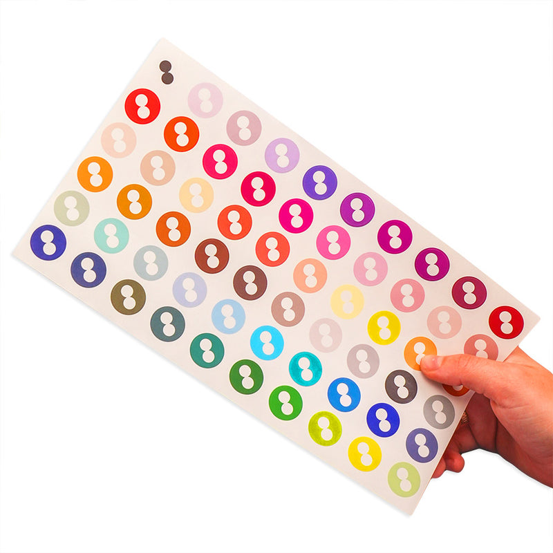 Colour Mill Oil Based Food Coloring Swatch Spots