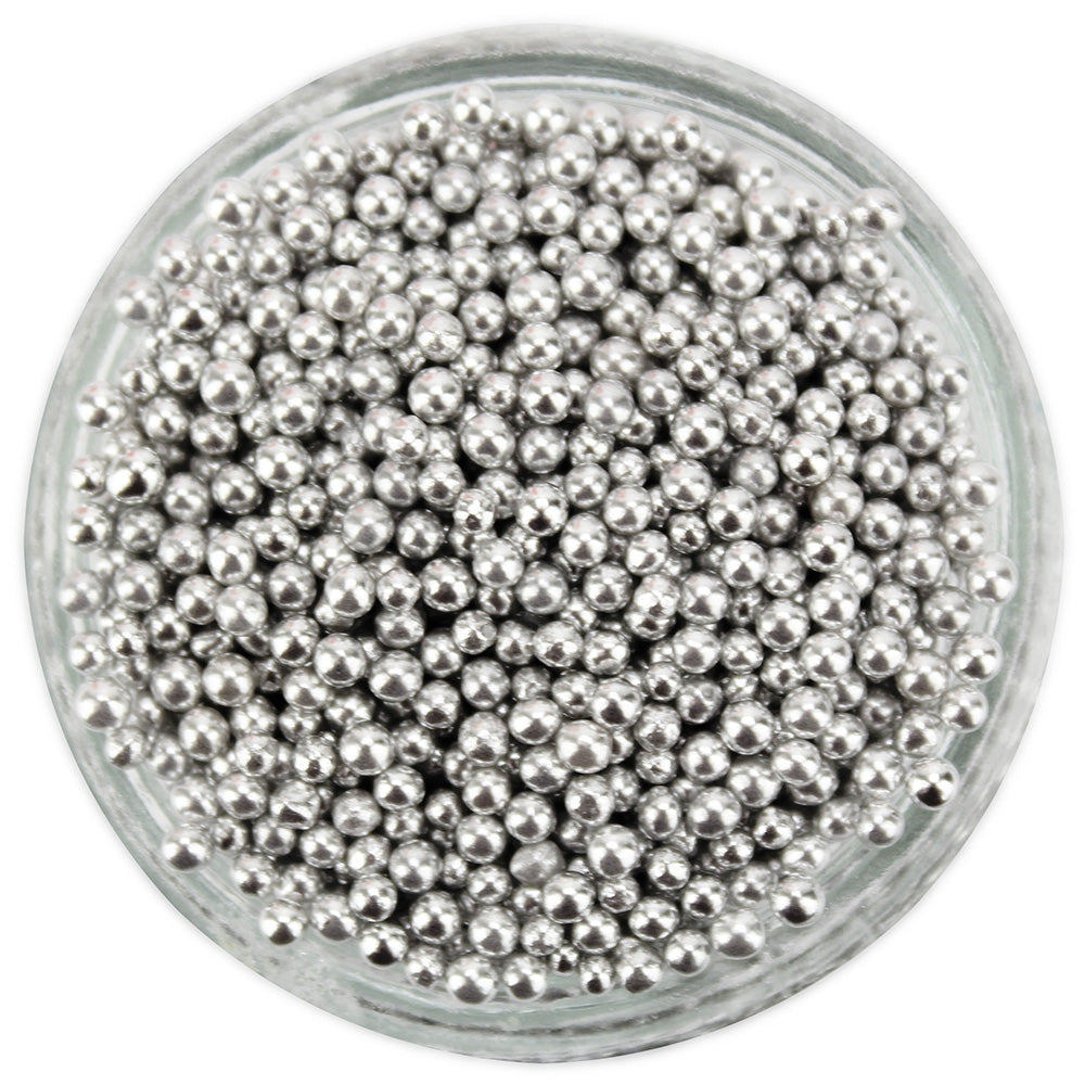 Silver Dragees 2MM