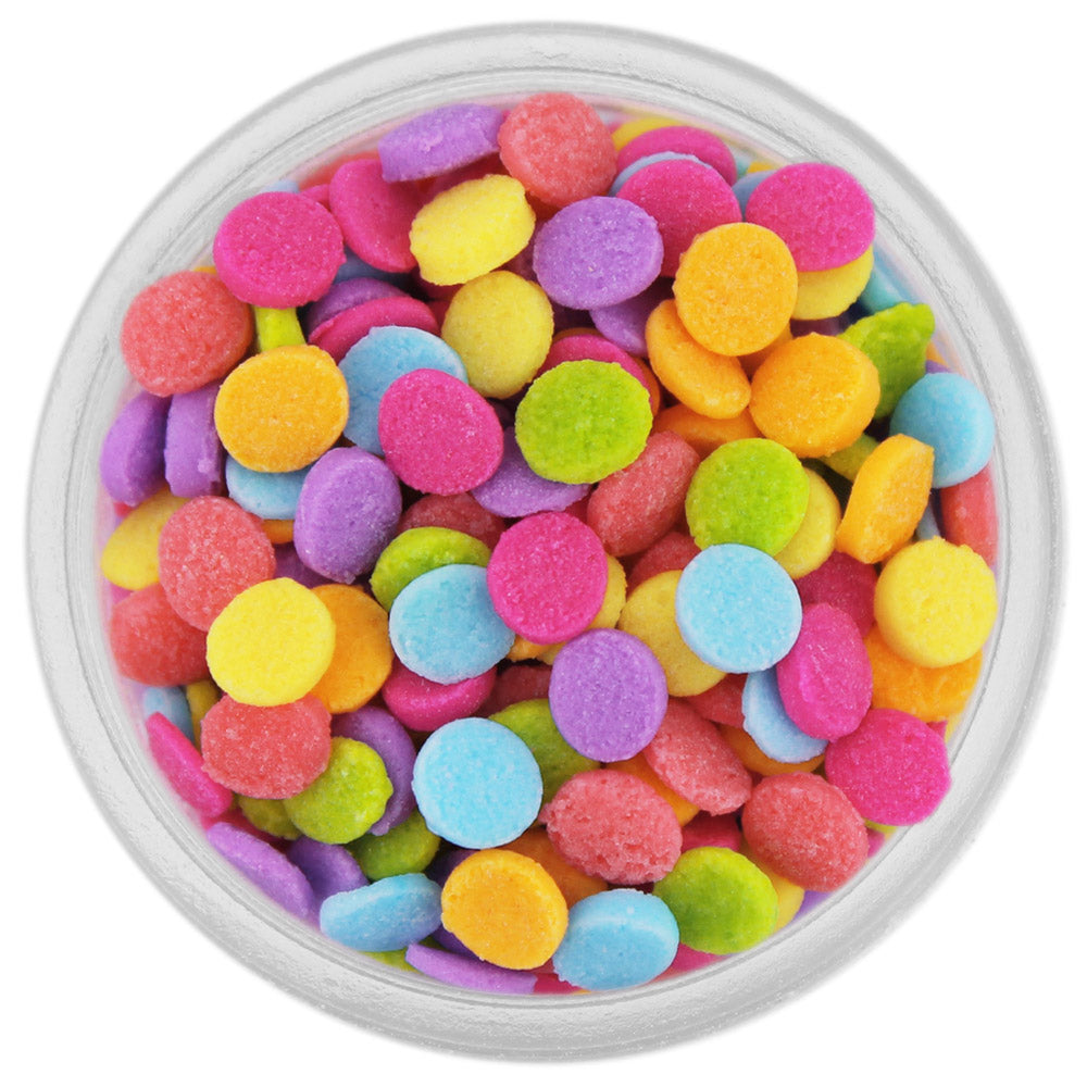 Tropical Rainbow Confetti Dot Sprinkles
