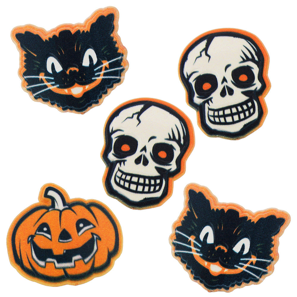 Vintage Halloween Ring Toppers