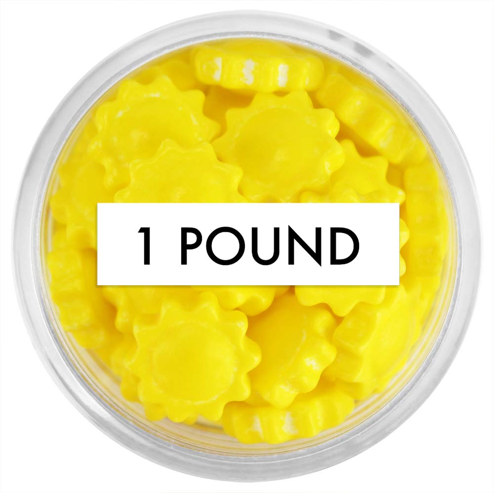 Yellow Sun Candy Sprinkles 1 LB