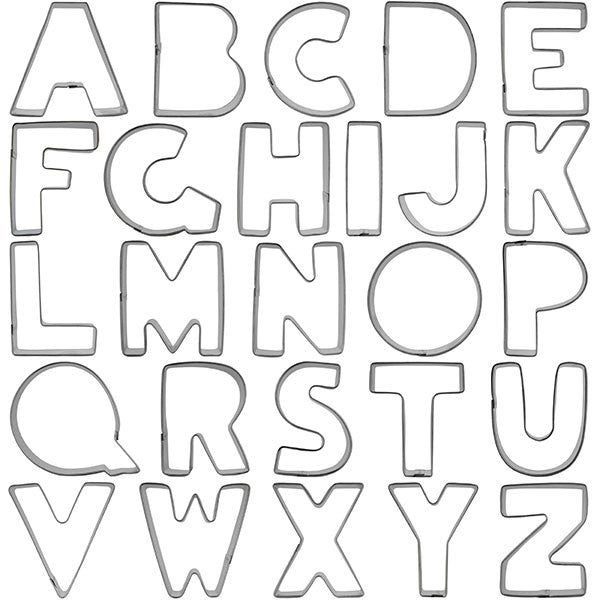 Alphabet Cutter Set