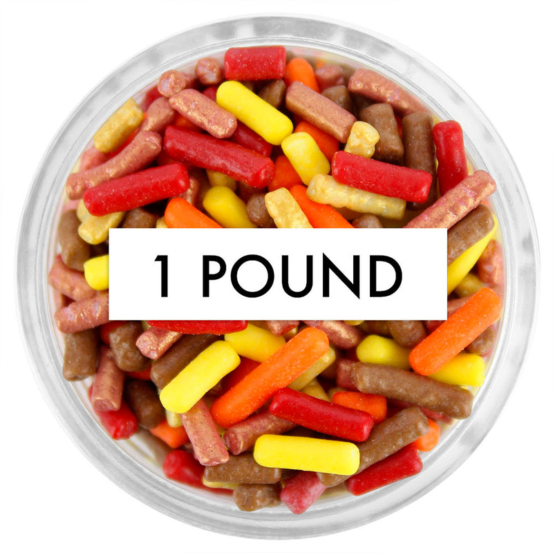 Autumn Jimmies Blend 1 LB