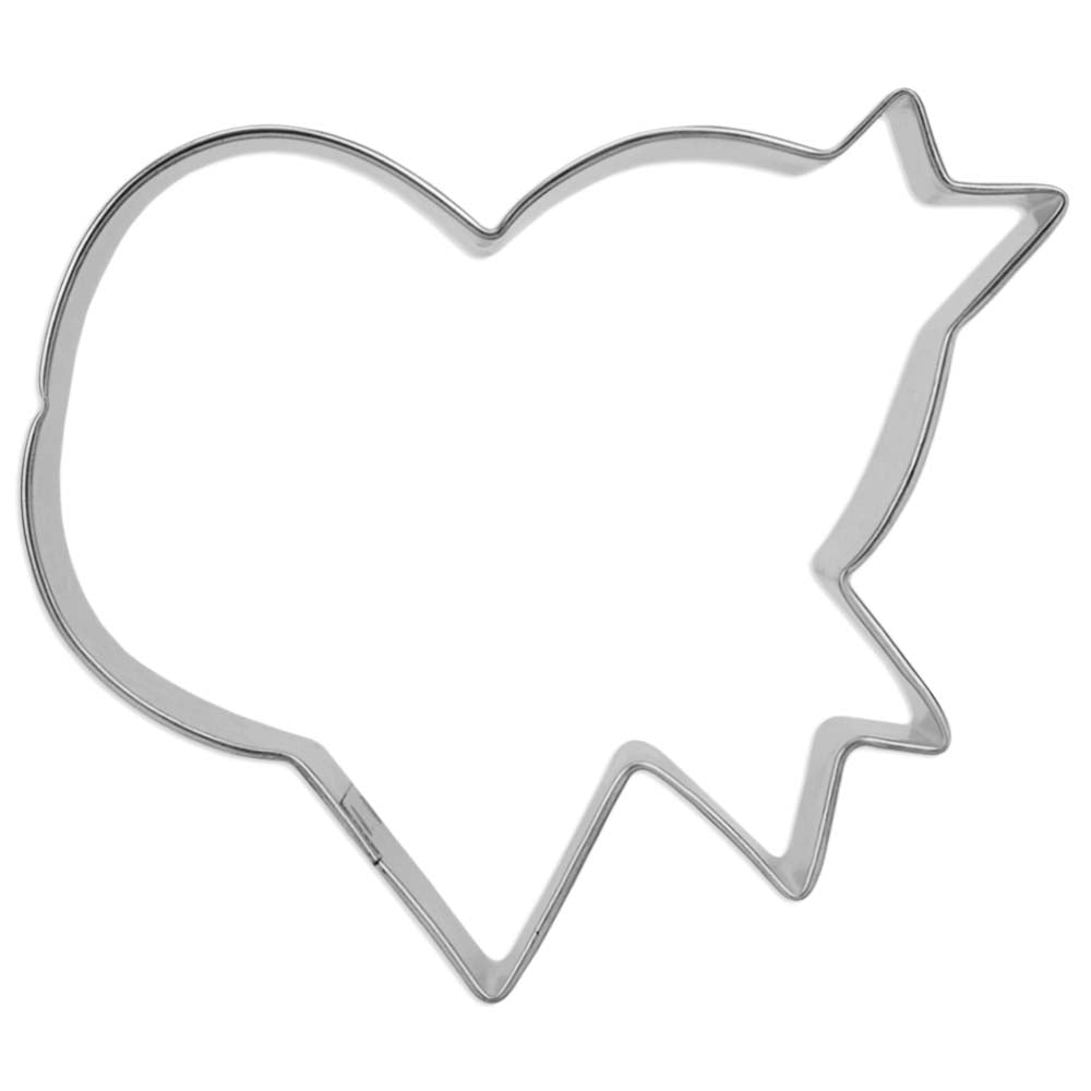 Banner Heart Cookie Cutter