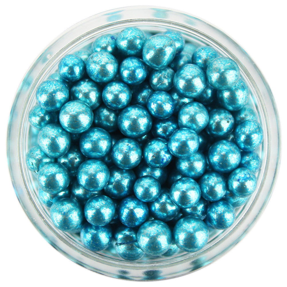 Blue Dragees 4MM - 1 OZ