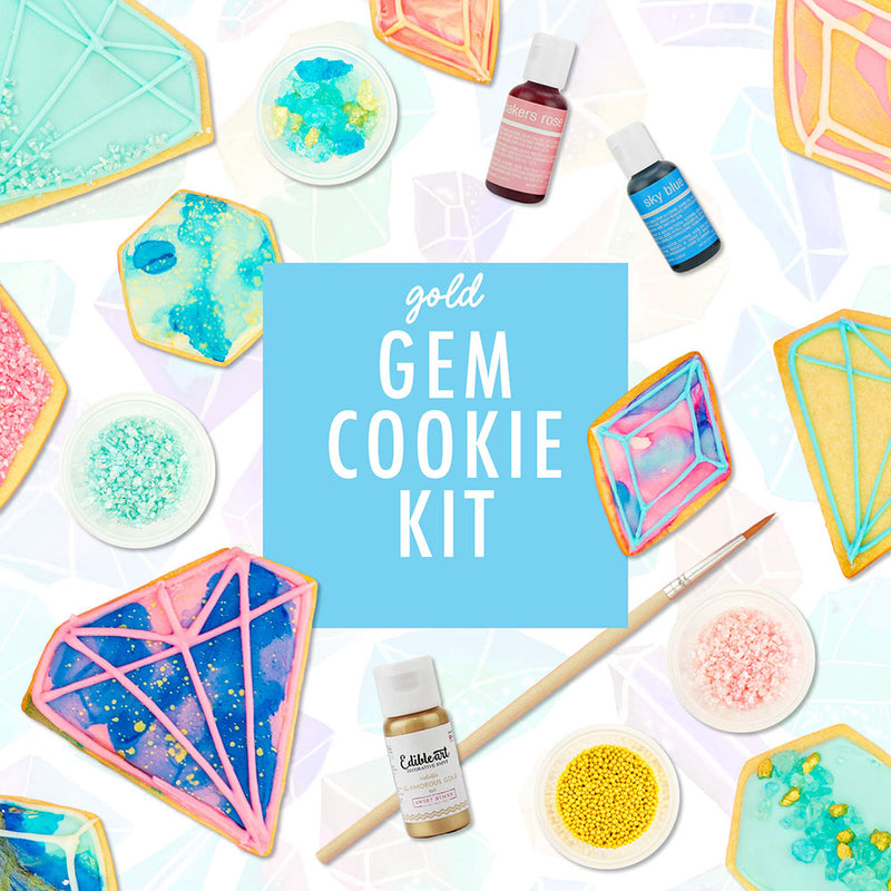 Gem Cookie Kit - GOLD