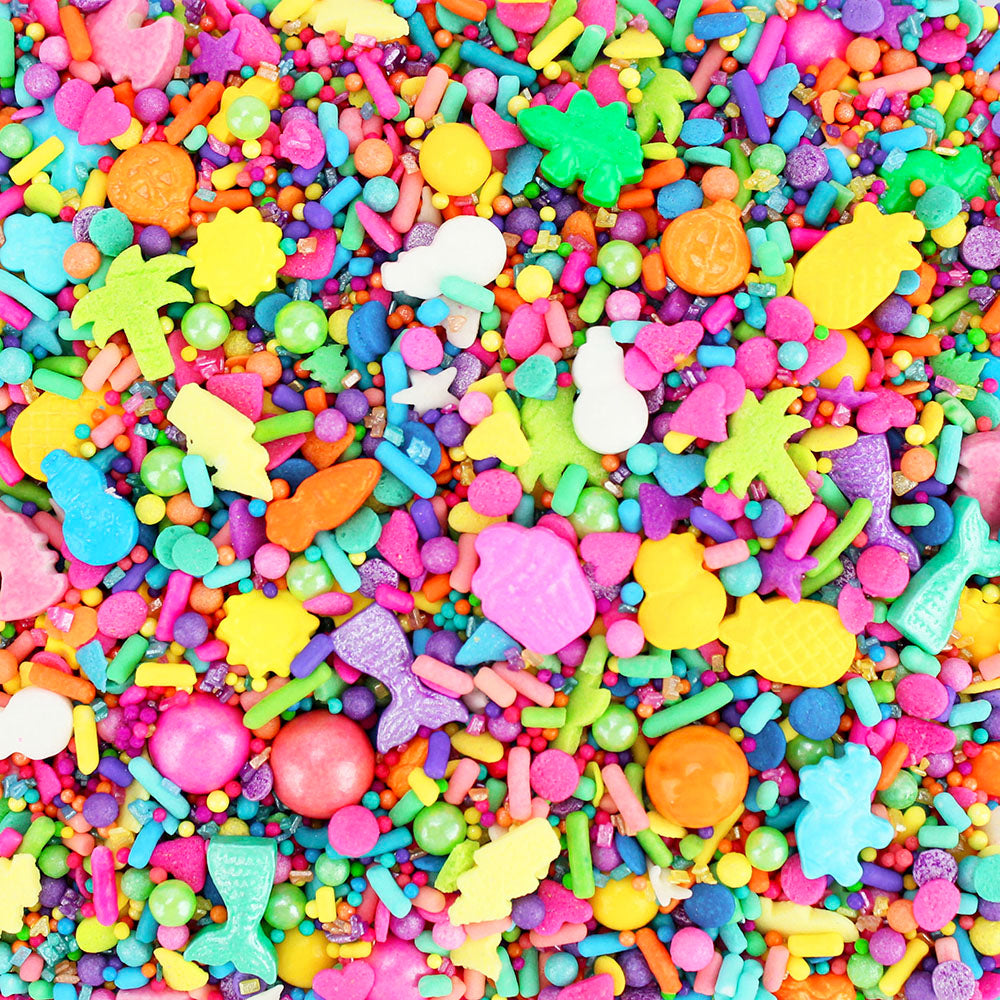 Bright Rainbow Sprinkle Surprise Sprinkle Blend