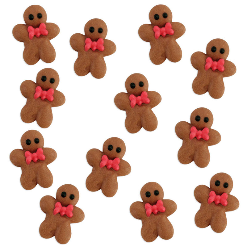 Brown Icing Gingerbread Men