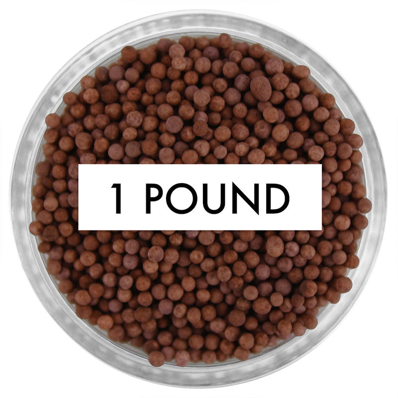 Brown Non-Pareils 1 LB