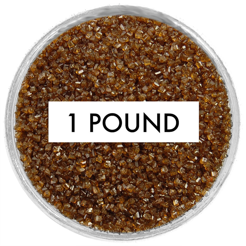 Brown Sanding Sugar 1 LB