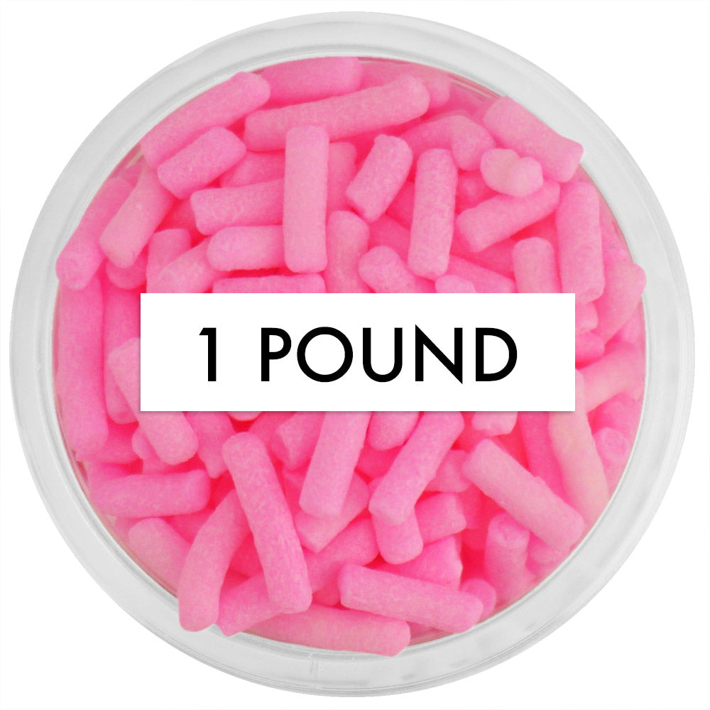Bubblegum Pink Jimmies 1 LB