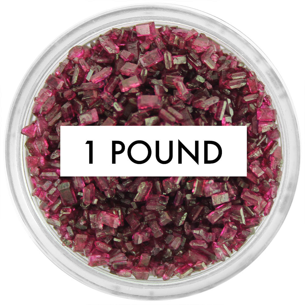 Burgundy Chunky Sugar 1 LB