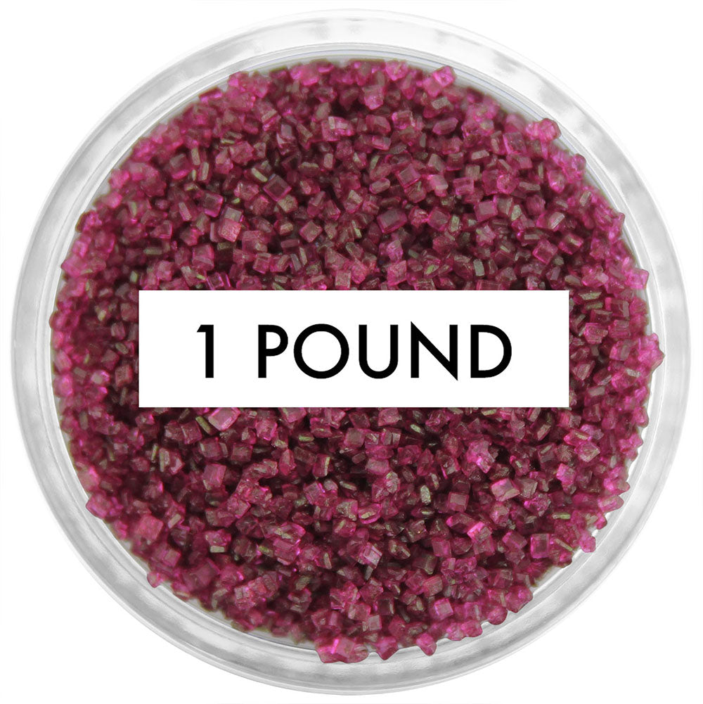 Burgundy Sanding Sugar 1 LB