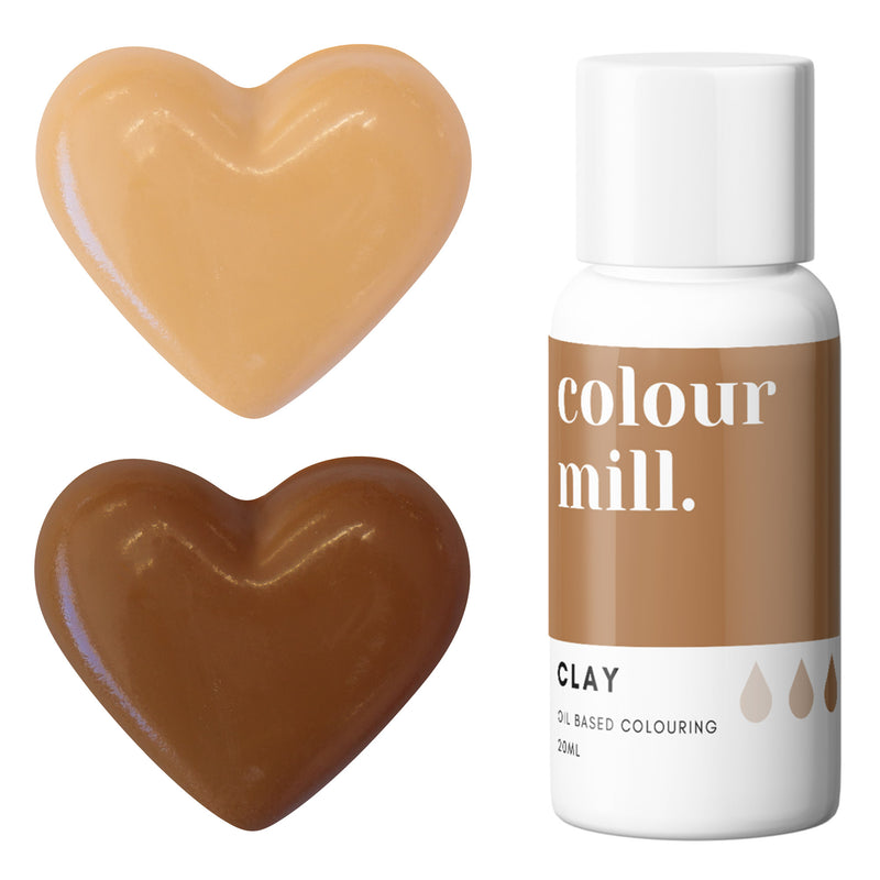Clay Colour Mill Oil Based Food Coloring