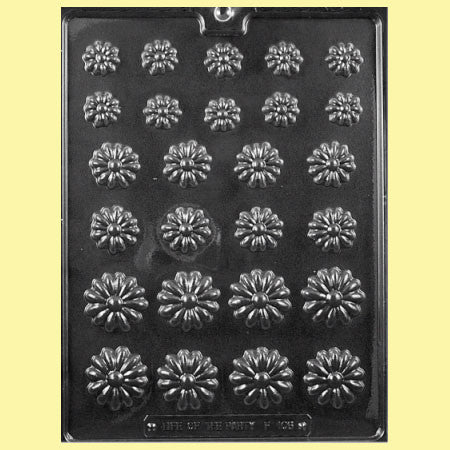 Daisy Assortment Chocolate Mold