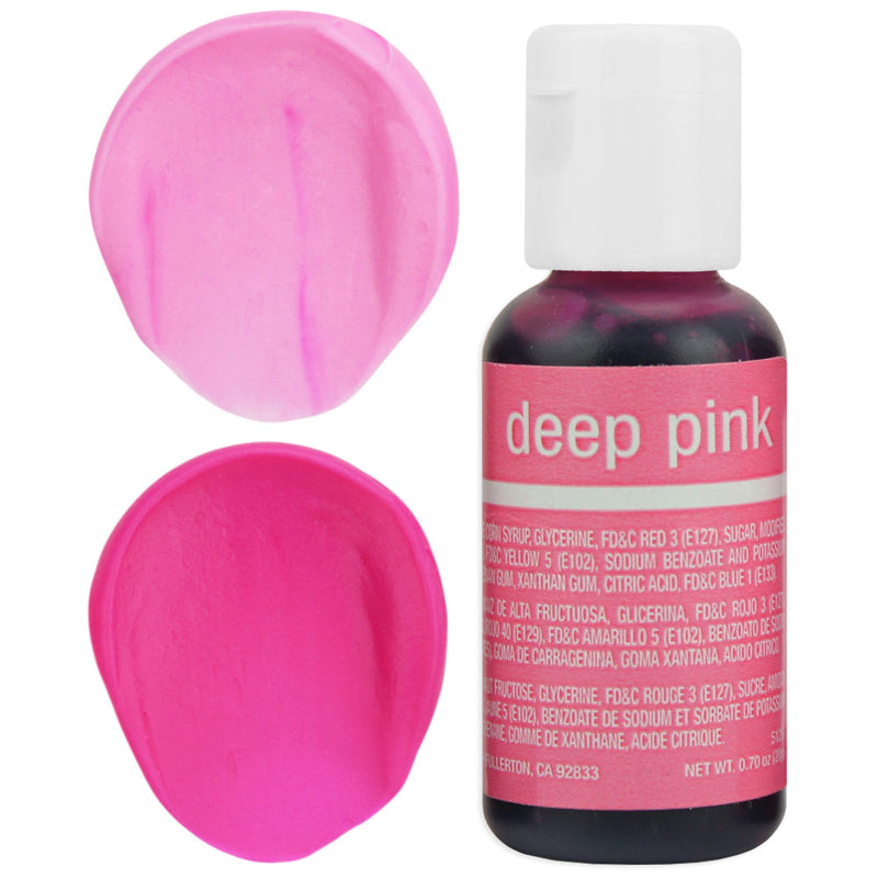 Deep Pink Chefmaster Gel Food Coloring