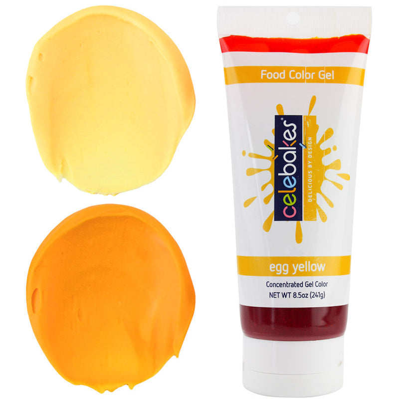 Egg Yellow Gel Food Coloring - Celebakes 8.5 OZ