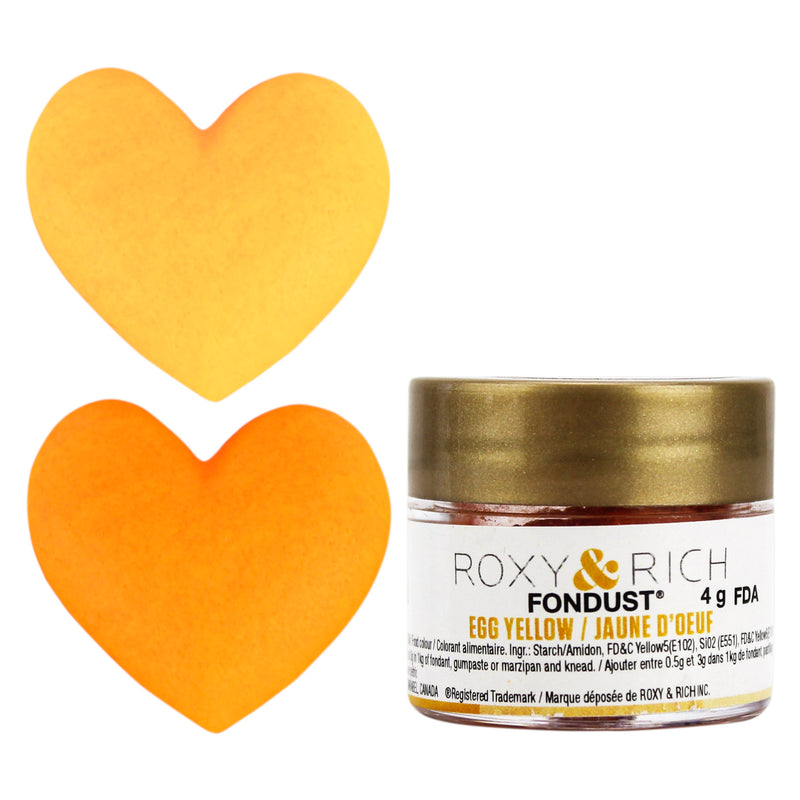 Egg Yellow Fondust Food Coloring Powder - Roxy & Rich