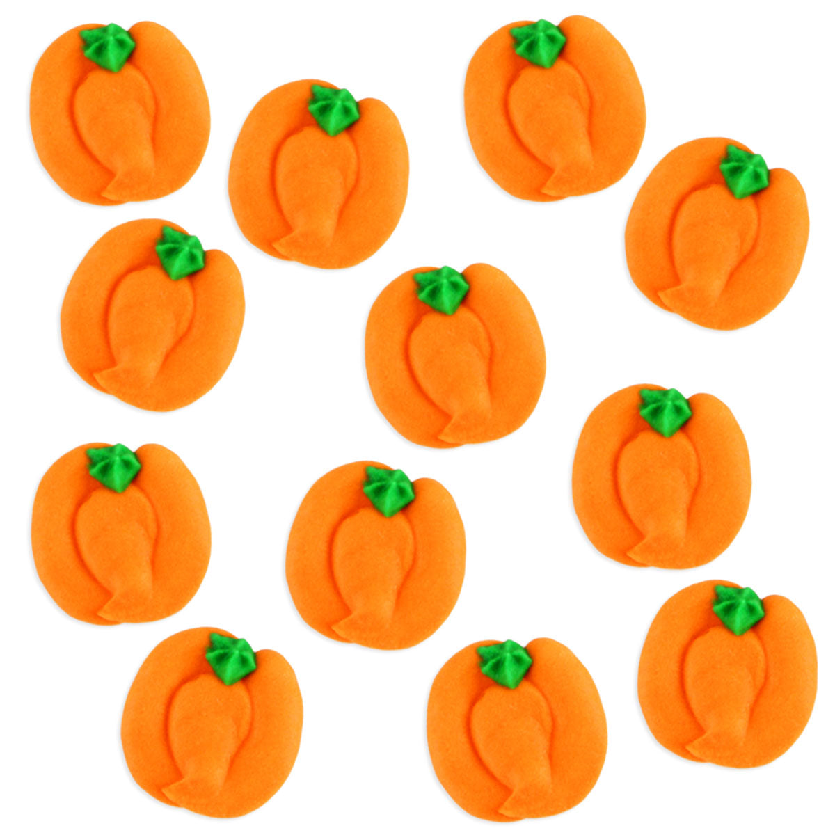 Flat Icing Pumpkins