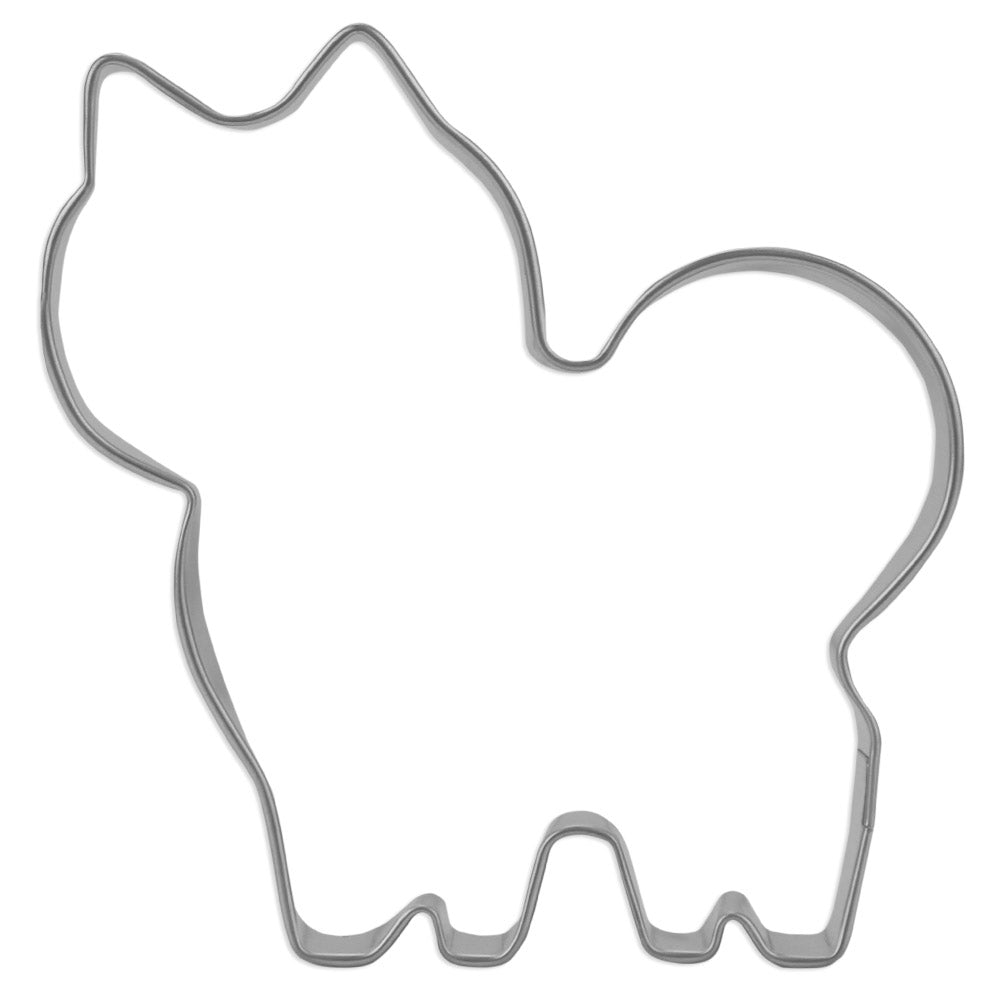 Fluffy Dog Cat Cookie Cutter