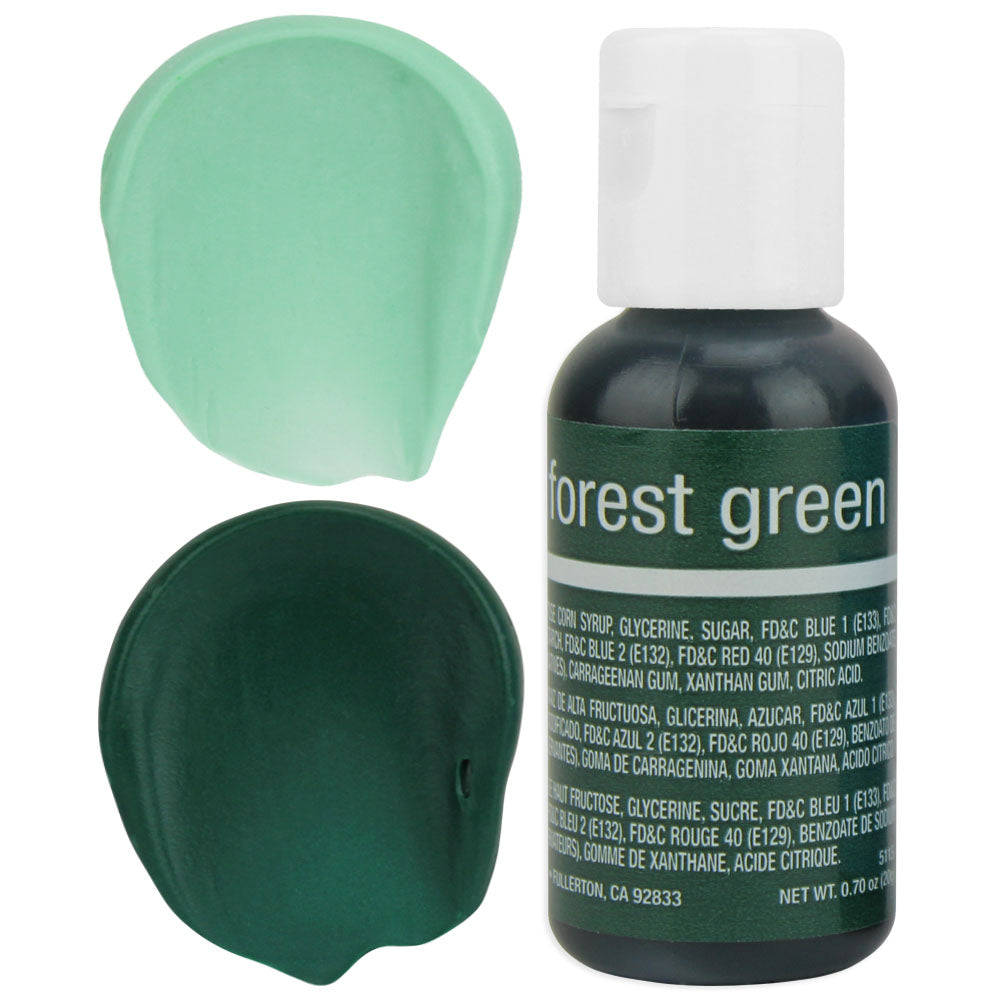 Forest Green Chefmaster Gel Food Coloring