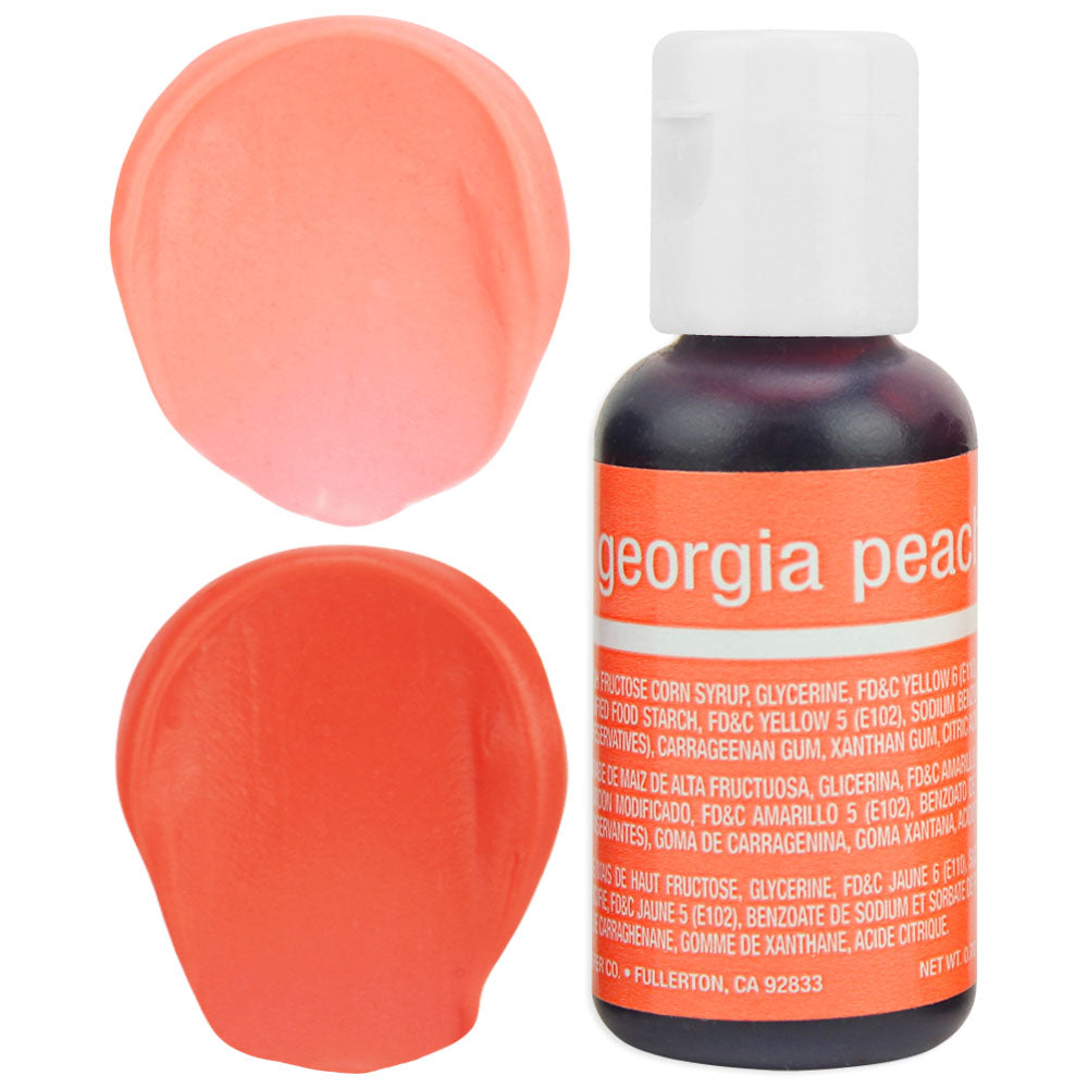 Georgia Peach Chefmaster Gel Food Coloring