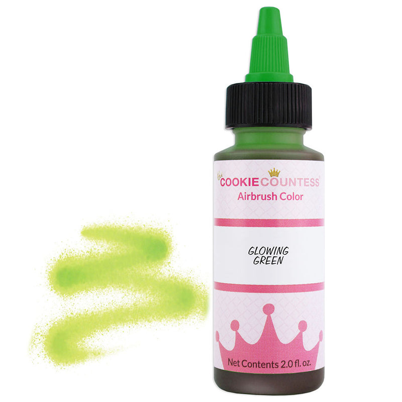 Glowing Green Airbrush Coloring 2 OZ