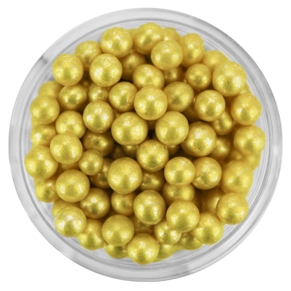 Edible Glitter - Metallic Gold - 1 oz.