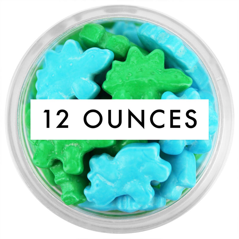 Green & Blue Dinosaur Candy Sprinkles 12 OZ