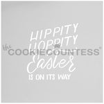 Hippity Hoppity Easter Cake & Cookie Stencil