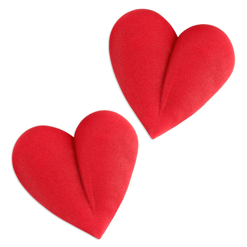 Jumbo Red Icing Hearts