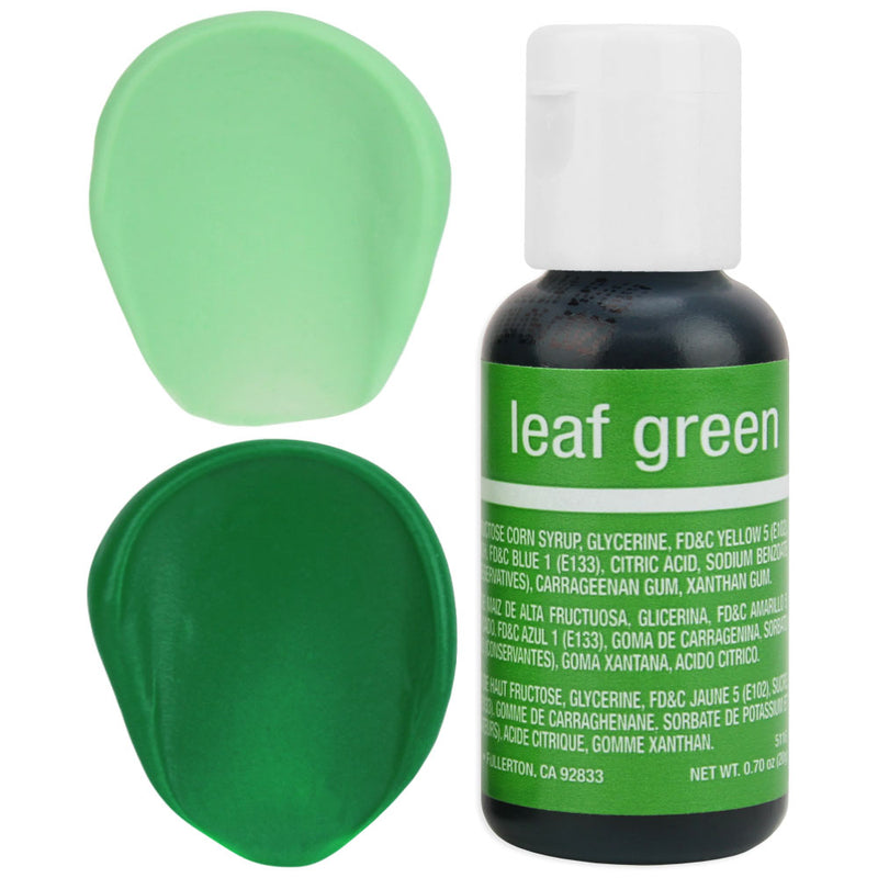Leaf Green Chefmaster Gel Food Coloring
