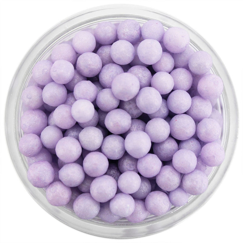 Pearly Light Purple Sugar Pearls
