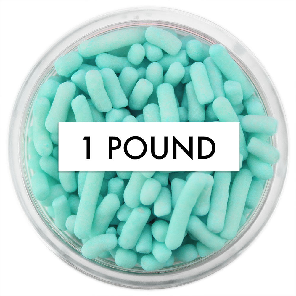 Light Turquoise Jimmies 1 LB