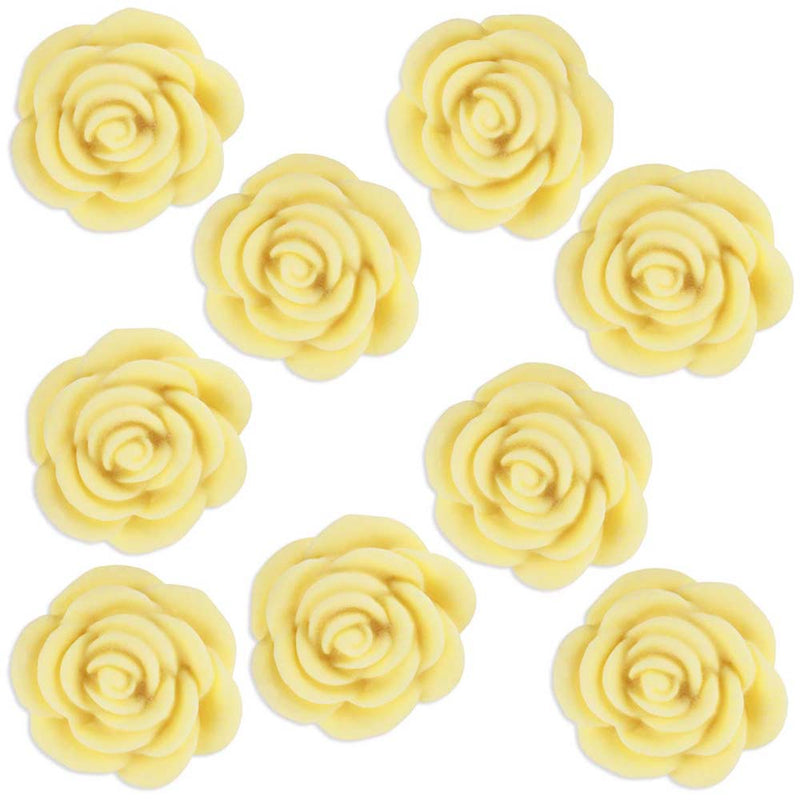 Light Yellow Fondant Tea Roses