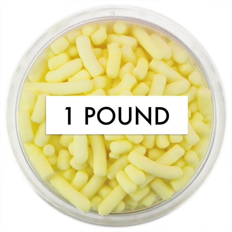 Light Yellow Jimmies 1 LB