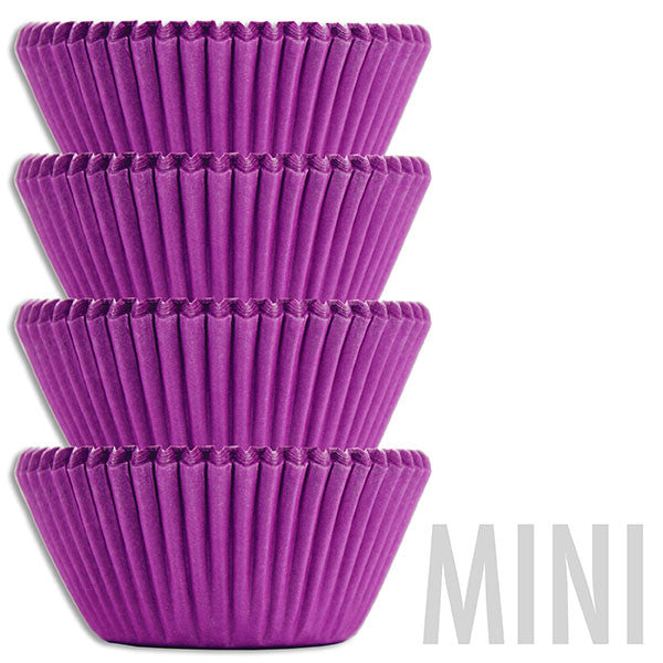 Mini Electric Purple Baking Cups